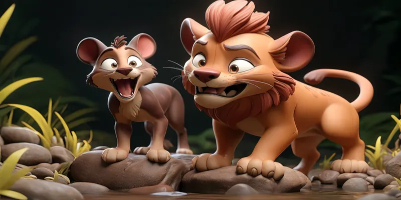 Ormanda Bir Dostluk Hikayesi Aslan Baran ve Çakal Mert