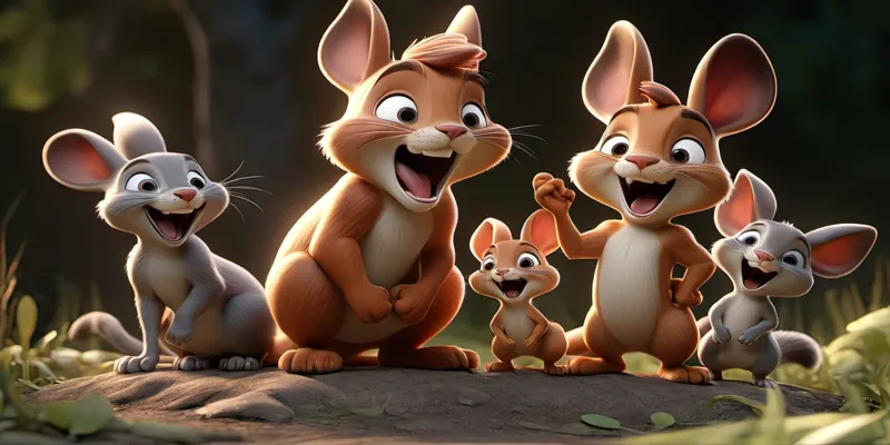 Ormanda Bir Dostluk Hikayesi Aslan Baran ve Çakal Mert