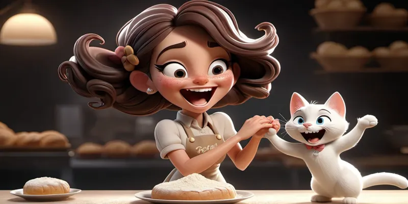 Çalışkan Pastacı ve Tatlılar Ülkesi | Eğitici Çocuk Masalı