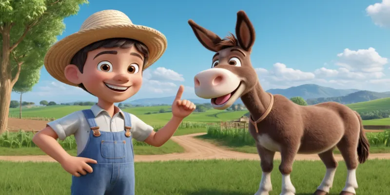 İyilik Masalları Çiftçi ile Eşeğin Unutulmaz Hikayesi