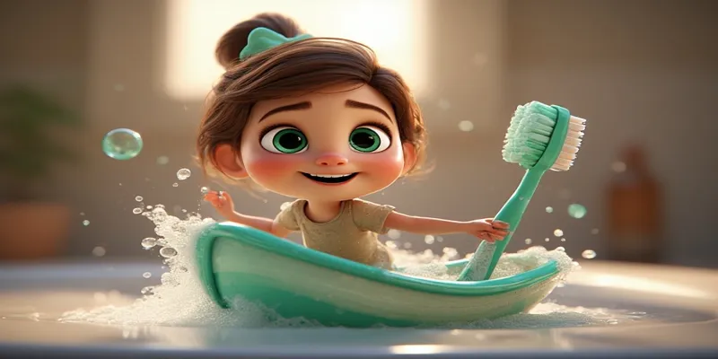 Çocuklar için Diş Fırçalama Mina’nın Neşeli Masalı