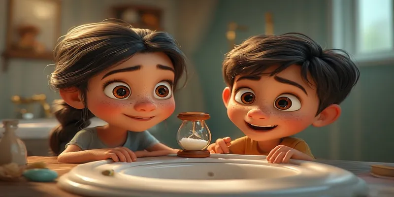 Çocuklar için Diş Fırçalama Mina’nın Neşeli Masalı