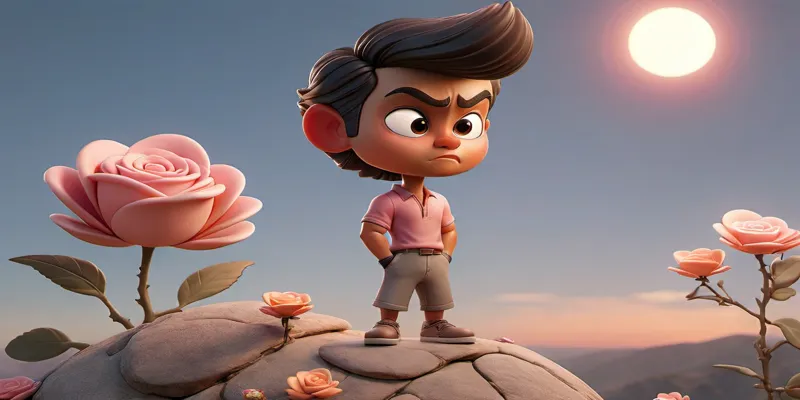 Efsanevi Bir Çocuk Masalı Ali ve Gizemli Aydınlık Gül