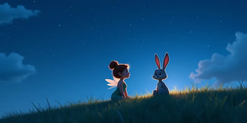 Gökkuşağı Ormanı'nın Sihirli Masalı Dostluk ve Umut