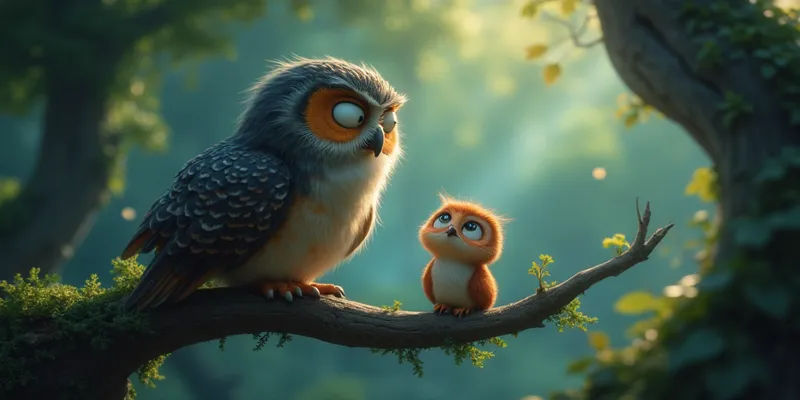 Gökkuşağı Ormanı'nın Sihirli Masalı Dostluk ve Umut