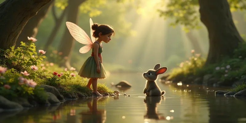 Gökkuşağı Ormanı'nın Sihirli Masalı Dostluk ve Umut