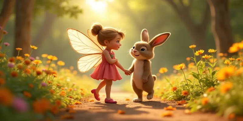 Gökkuşağı Ormanı'nın Sihirli Masalı Dostluk ve Umut