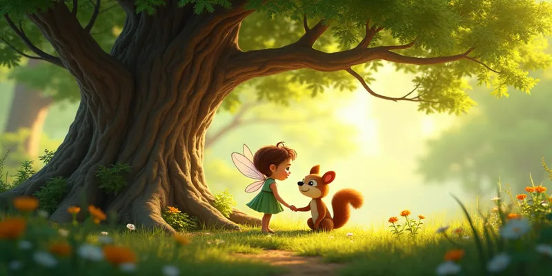 Gökkuşağı Ormanı'nın Sihirli Masalı Dostluk ve Umut