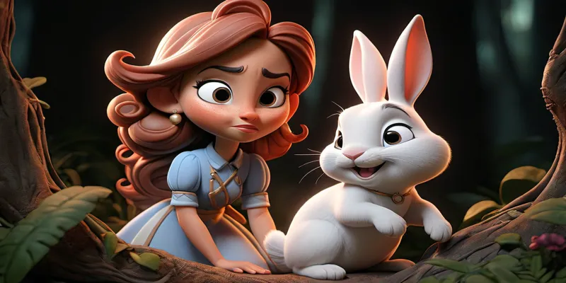 Elif ve Tavşan Mino'nun Büyülü Orman Yolculuğu - Masal Oku