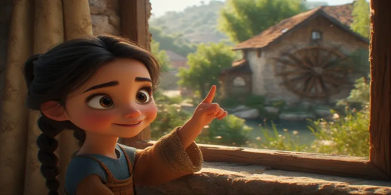 Elif ve Eski Değirmen Su Rüzgâr ve Ekmek Masalını Oku