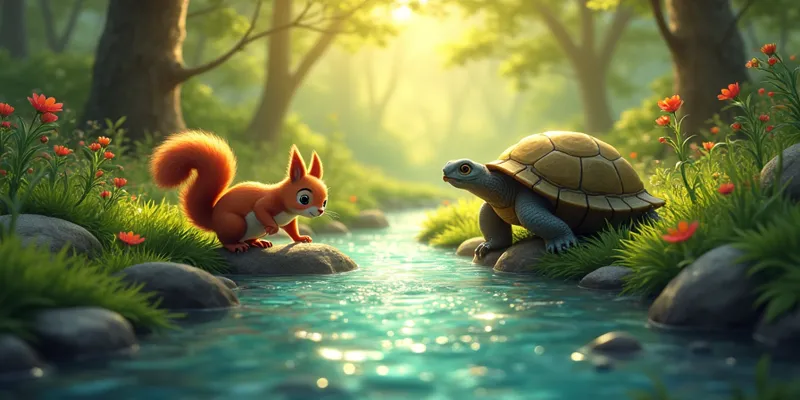 Ormanın Sihirli Macerası Cesaret ve Dostluğun Hikayesi