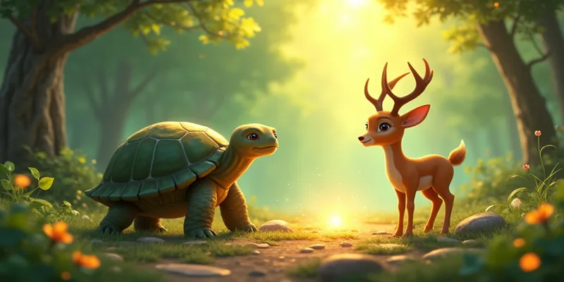 Ormanın Sihirli Macerası Cesaret ve Dostluğun Hikayesi