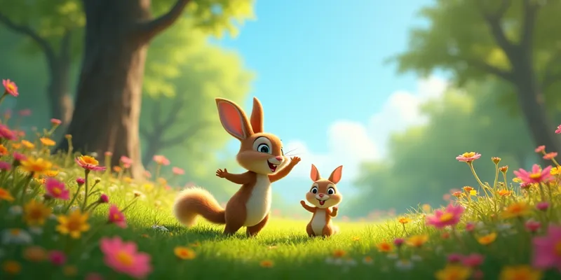 Ormanın Sihirli Macerası Cesaret ve Dostluğun Hikayesi