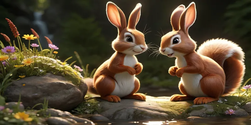 Sihirli Orman Hikayesi Tavşancık Zıpzıp’ın Macerası