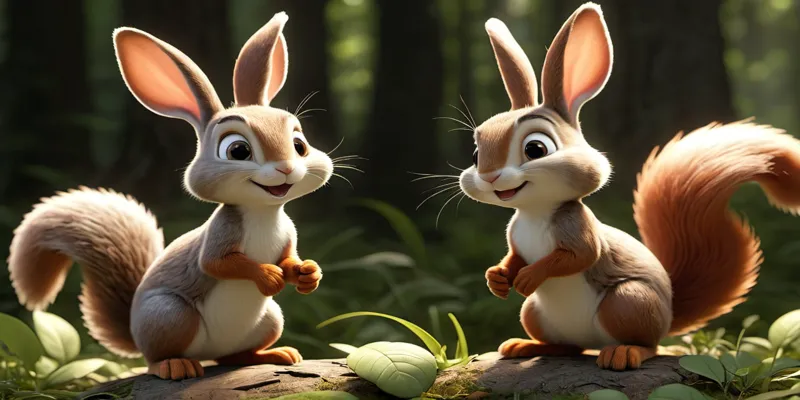 Sihirli Orman Hikayesi Tavşancık Zıpzıp’ın Macerası