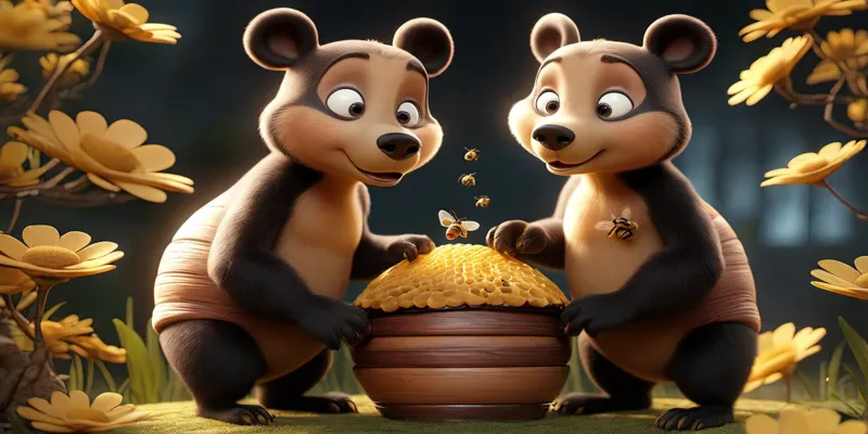 Ayarcık Ormanı'nda Maviş ve Buzzy'nin Dostluk Macerası - Masal