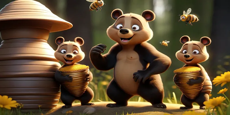 Ayarcık Ormanı'nda Maviş ve Buzzy'nin Dostluk Macerası - Masal