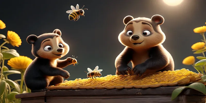 Ayarcık Ormanı'nda Maviş ve Buzzy'nin Dostluk Macerası - Masal