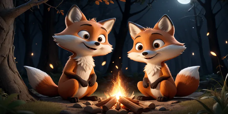 Tilki ve Kurtun Dostluğu – Eğitici ve Öğretici Çocuk Masalı