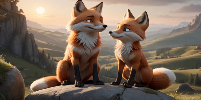 Tilki ve Kurtun Dostluğu – Eğitici ve Öğretici Çocuk Masalı