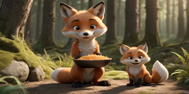 Tilki ve Kurtun Dostluğu – Eğitici ve Öğretici Çocuk Masalı