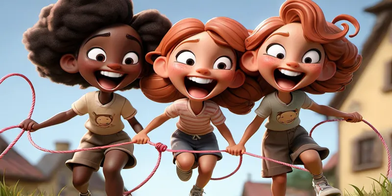 Mert ve Köydeki Neşeli Spor Şenliği Sporun Gücü - Masal