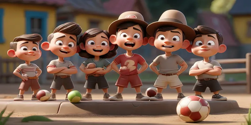 Mert ve Köydeki Neşeli Spor Şenliği Sporun Gücü - Masal