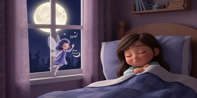 Uyku Perisi Luna ve Eylül’ün Uyku Ormanı Macerası Masalı