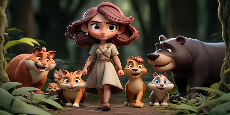 Prenses Elif'in Cesaret Dolu Yolculuğu Dostluk ve Doğa