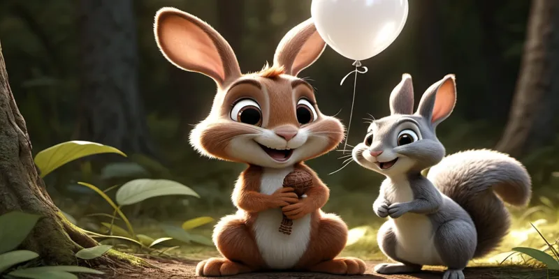 Zıpır Tavşan ve Baloncanlar'ın Efsanevi Gülüşü -  Masal