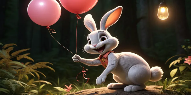 Zıpır Tavşan ve Baloncanlar'ın Efsanevi Gülüşü -  Masal