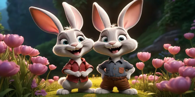 Zıpır Tavşan ve Baloncanlar'ın Efsanevi Gülüşü -  Masal